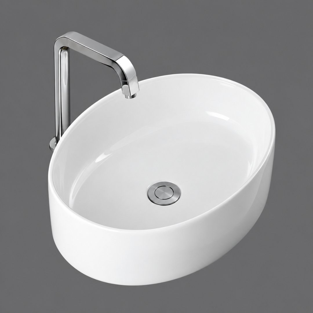 Sonet SELVO, table top basin (view 2)